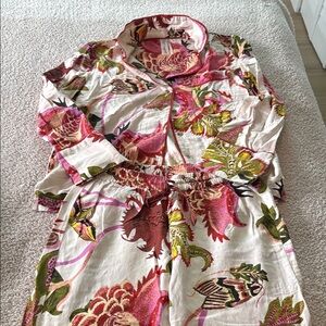 Anthropologie Pajama Set